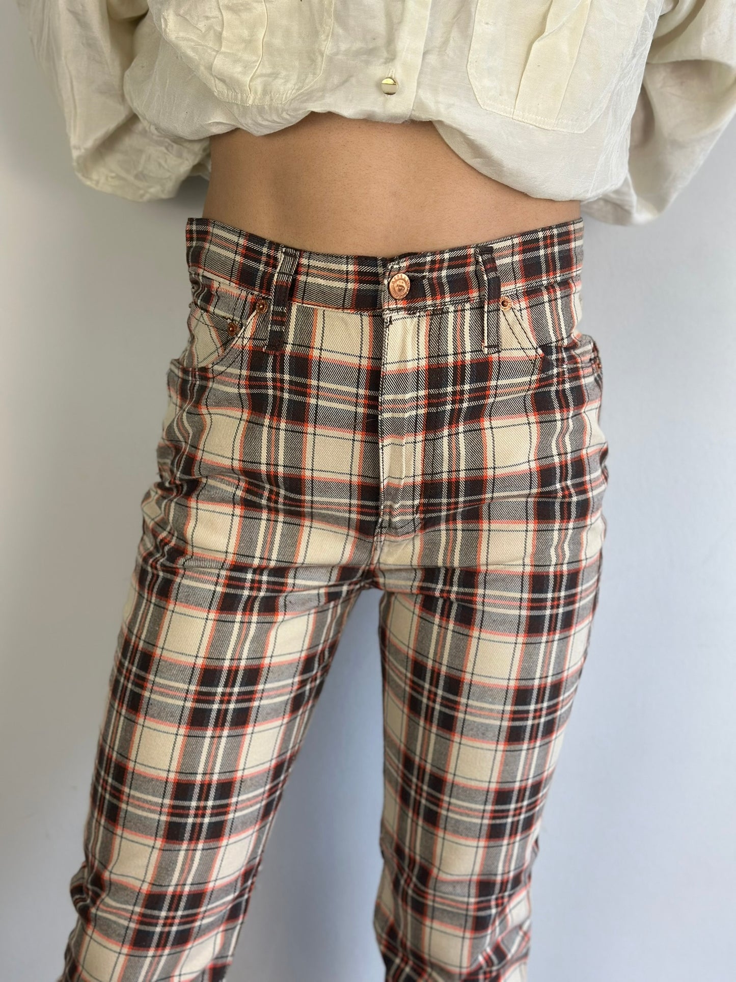 Vintage Plaid Pants