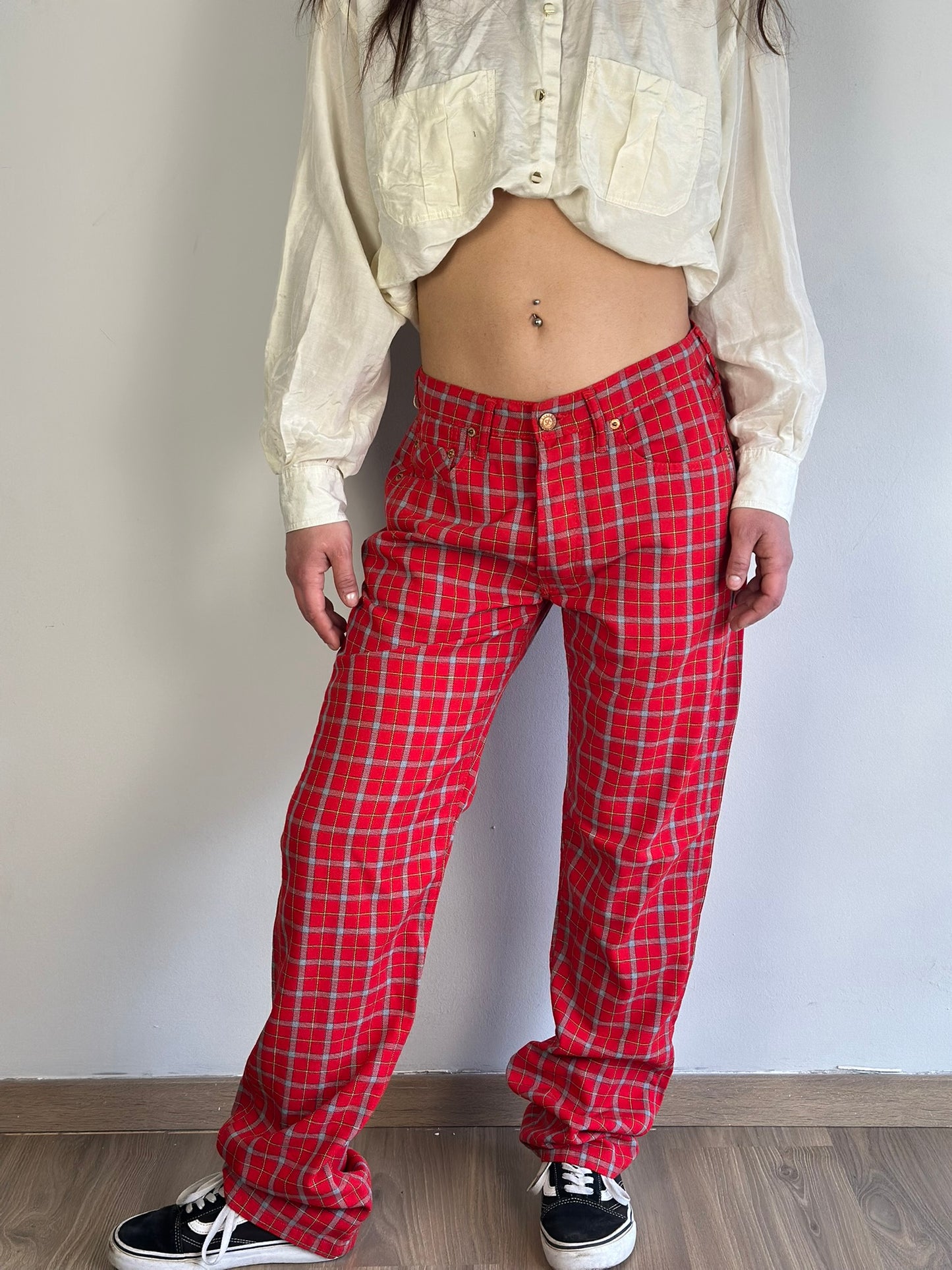 Vintage Plaid Pants