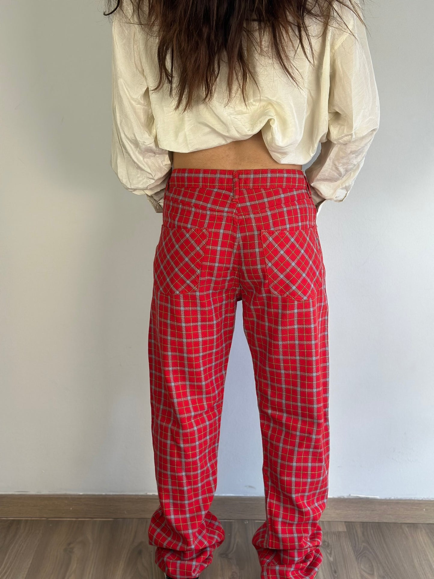 Vintage Plaid Pants