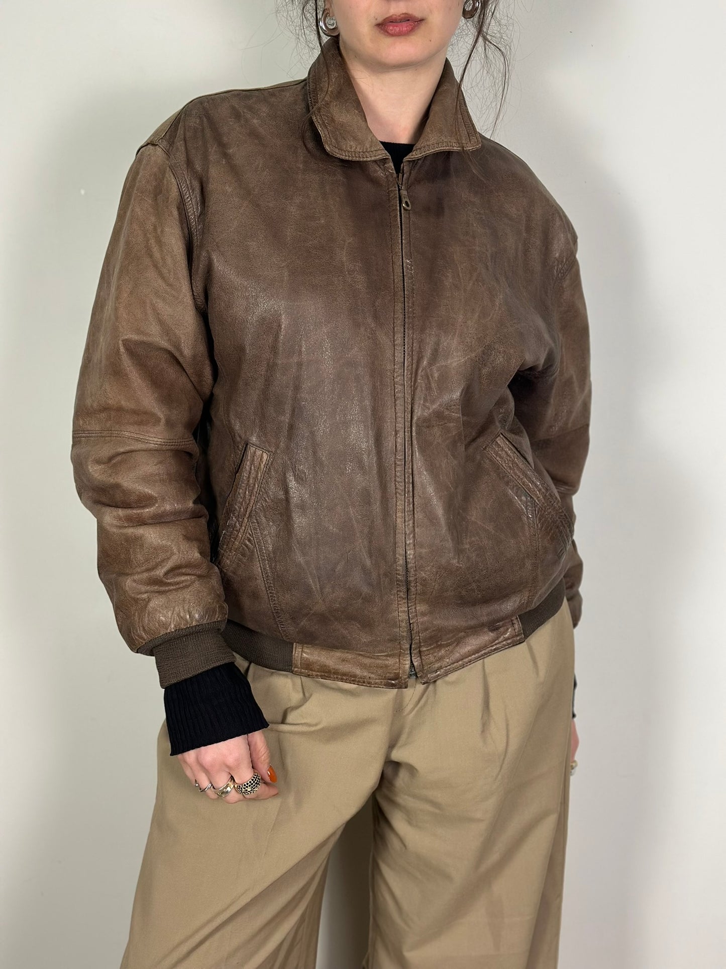 Vintage Leather Jacket