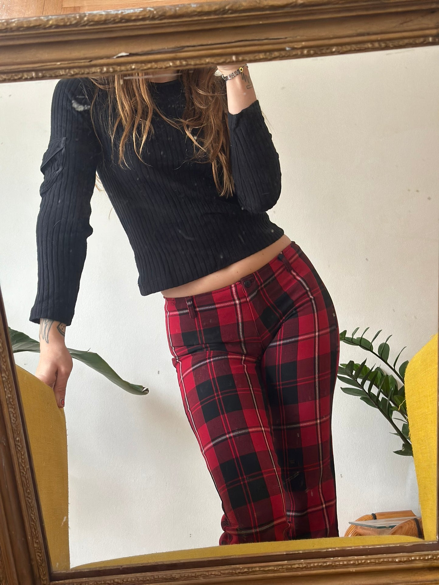 Vintage Plaid Pants
