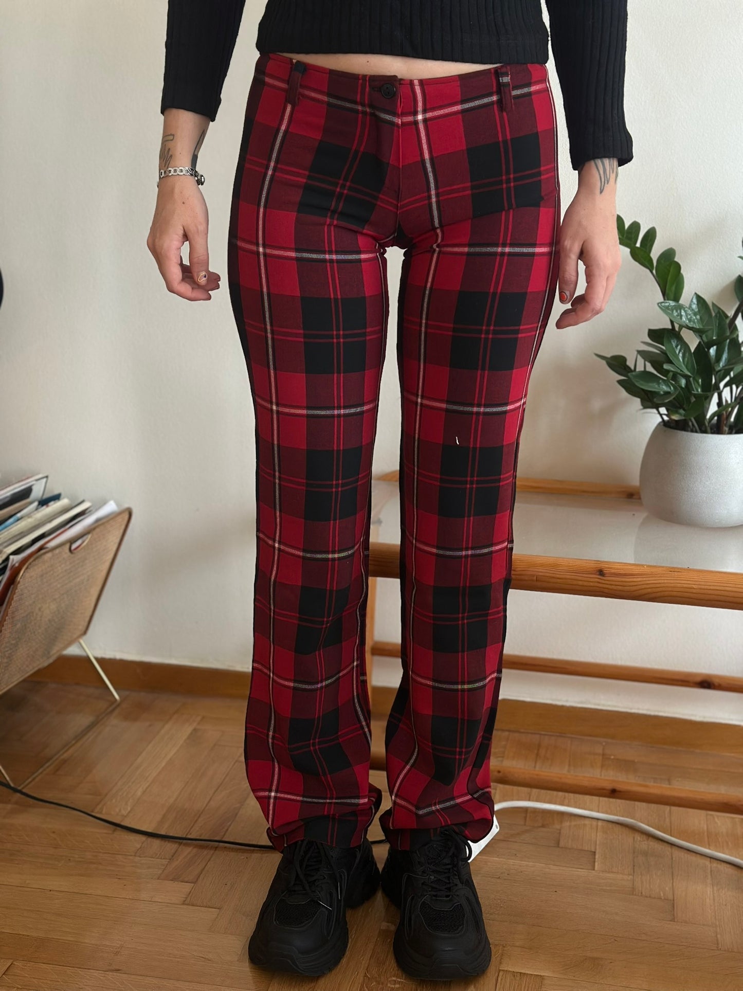 Vintage Plaid Pants