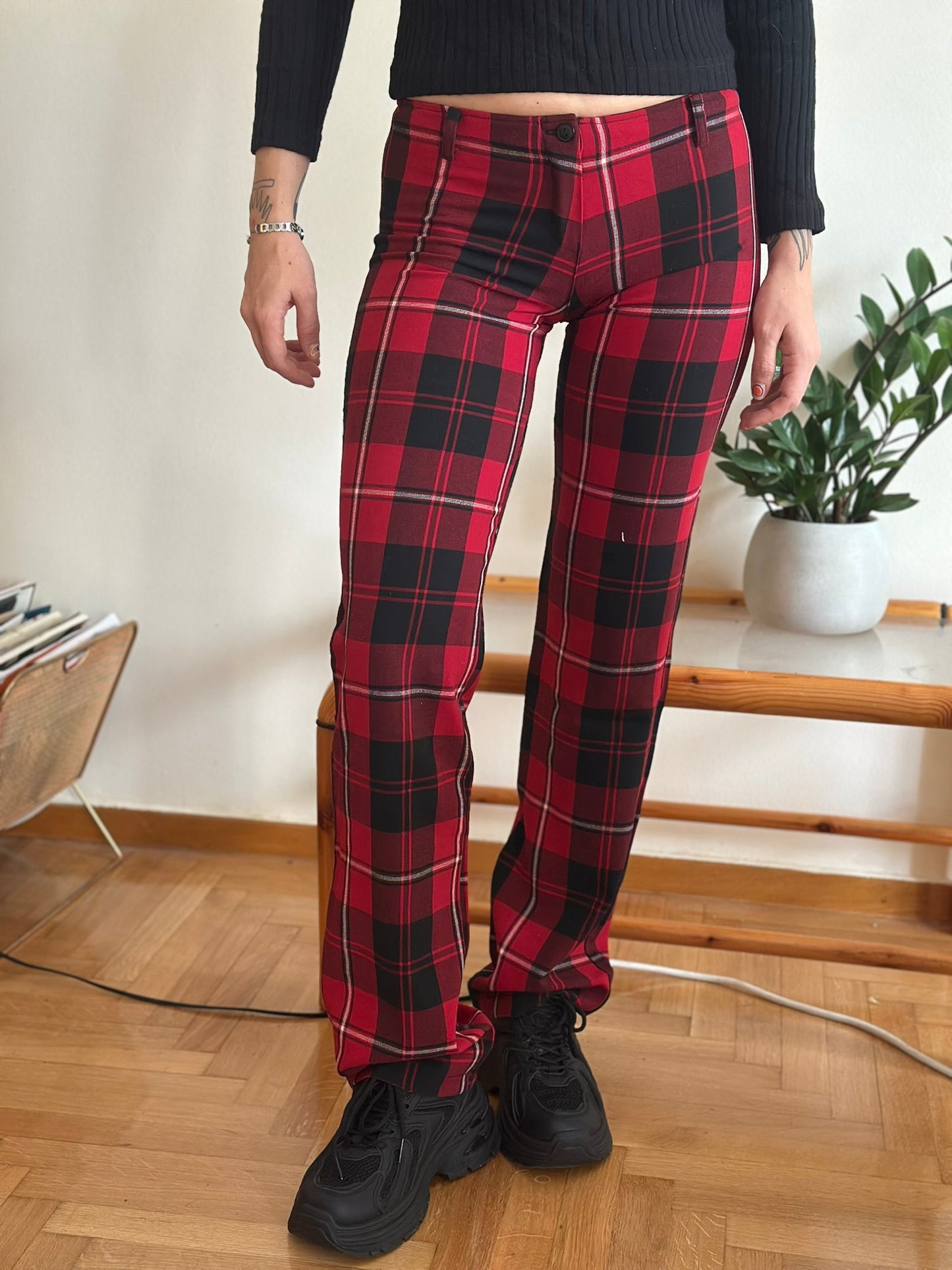 Vintage Plaid Pants