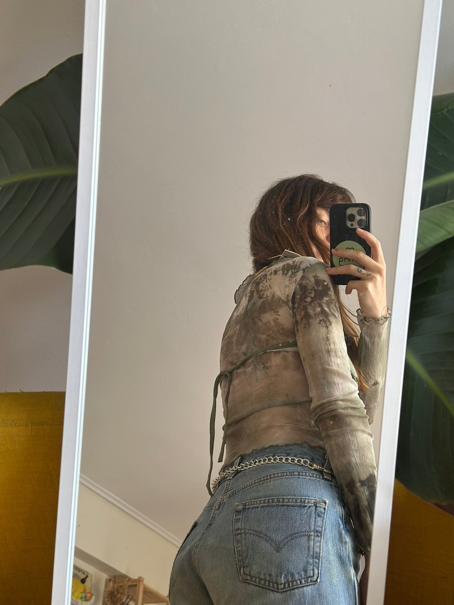 Longsleeve Mesh Top