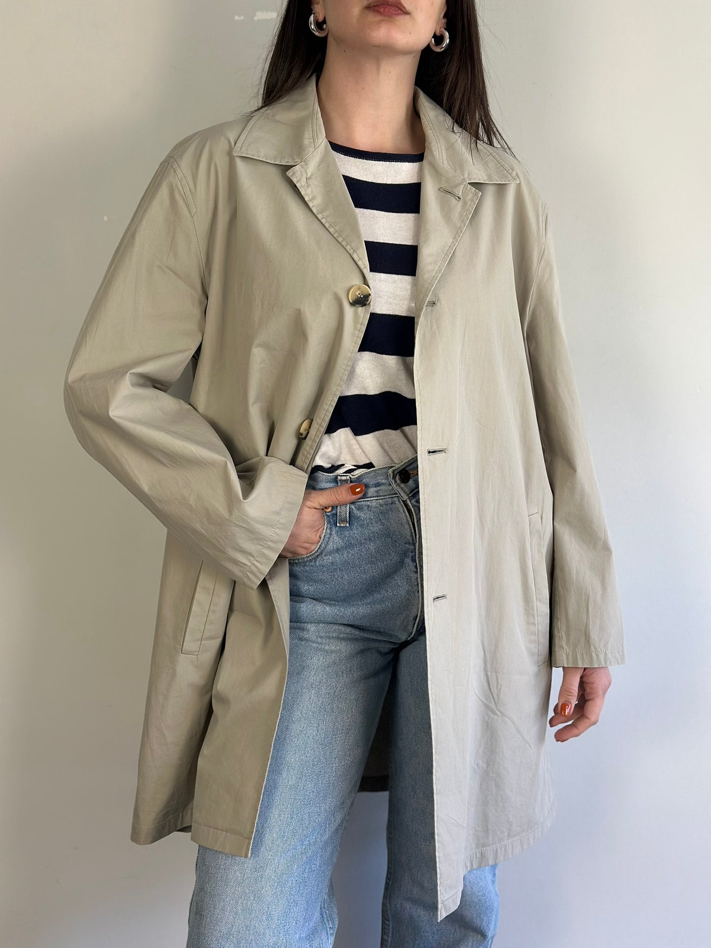 BOSS Beige Trench Coat
