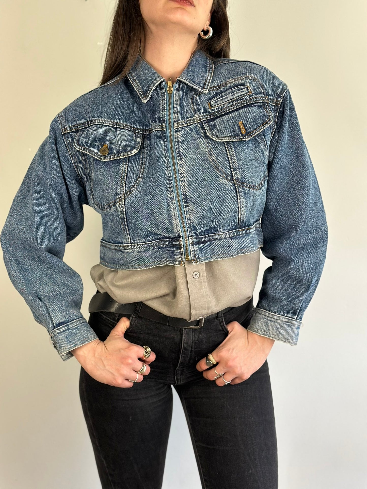 Vintage Cropped Jacket