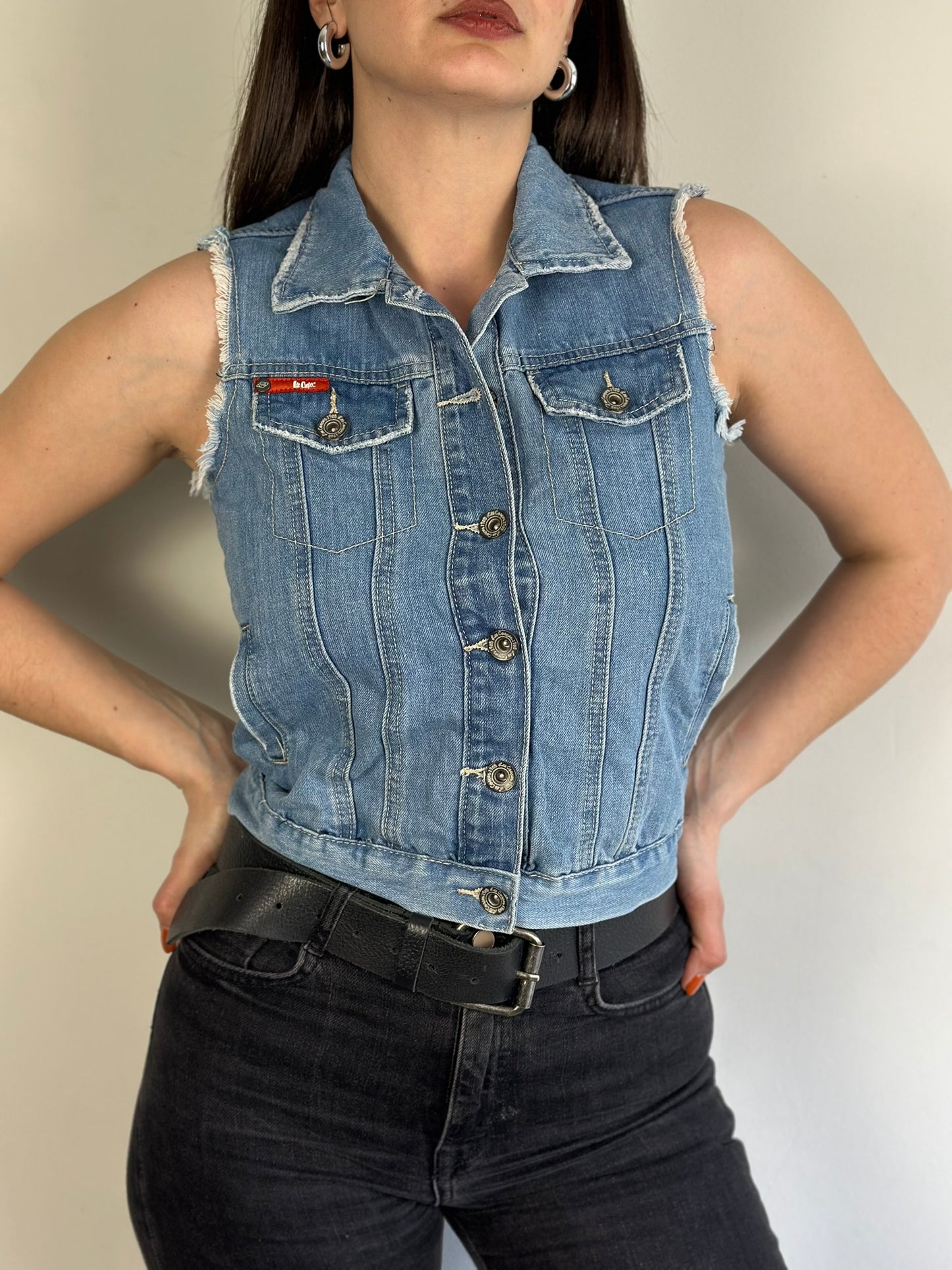 Vintage Denim Vest