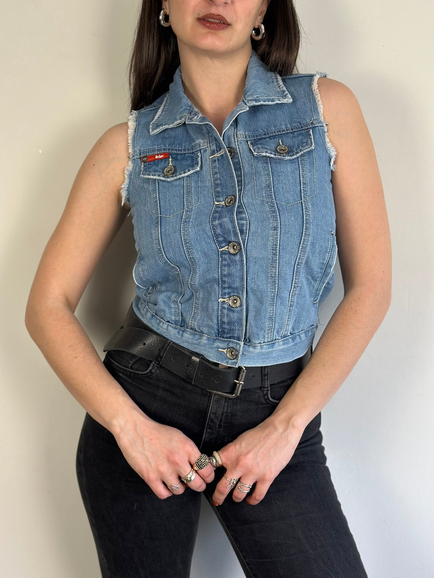 Vintage Denim Vest