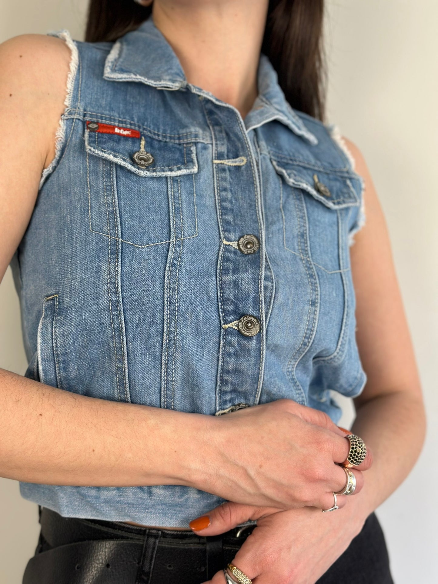 Vintage Denim Vest