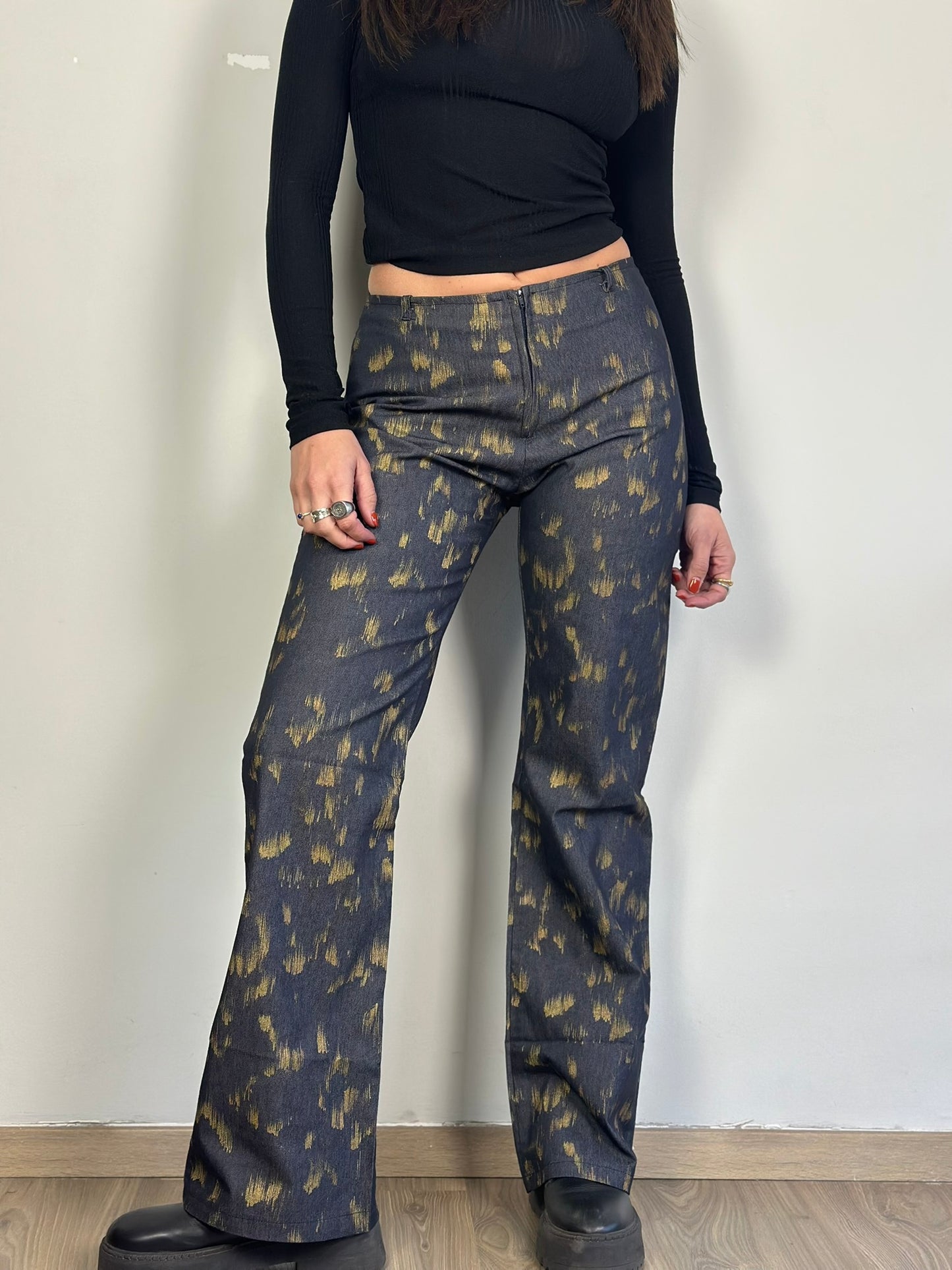 Vintage Printed Pants