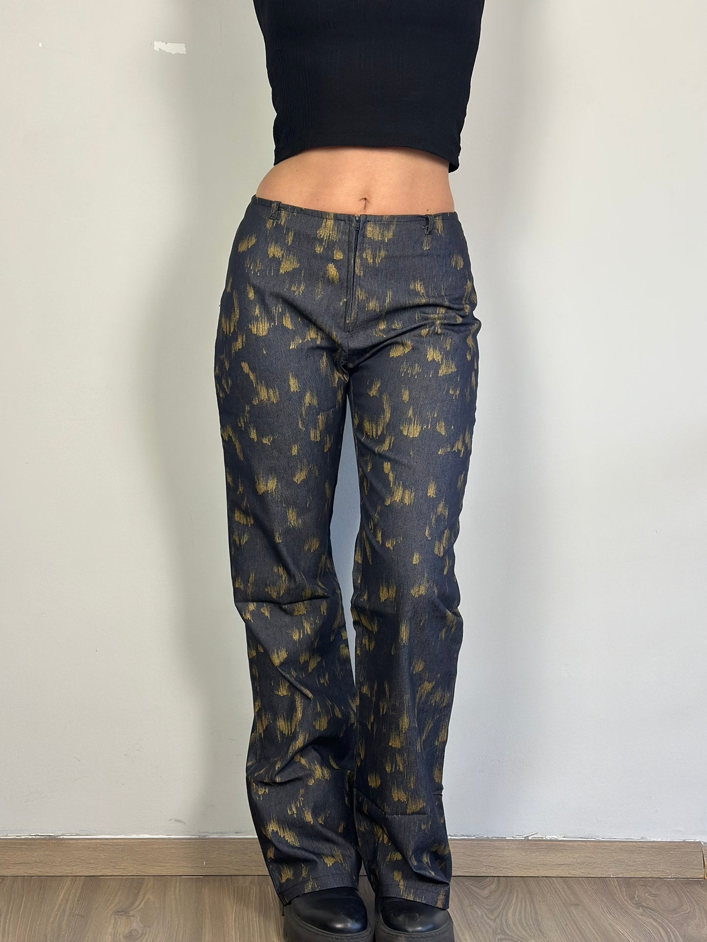Vintage Printed Pants