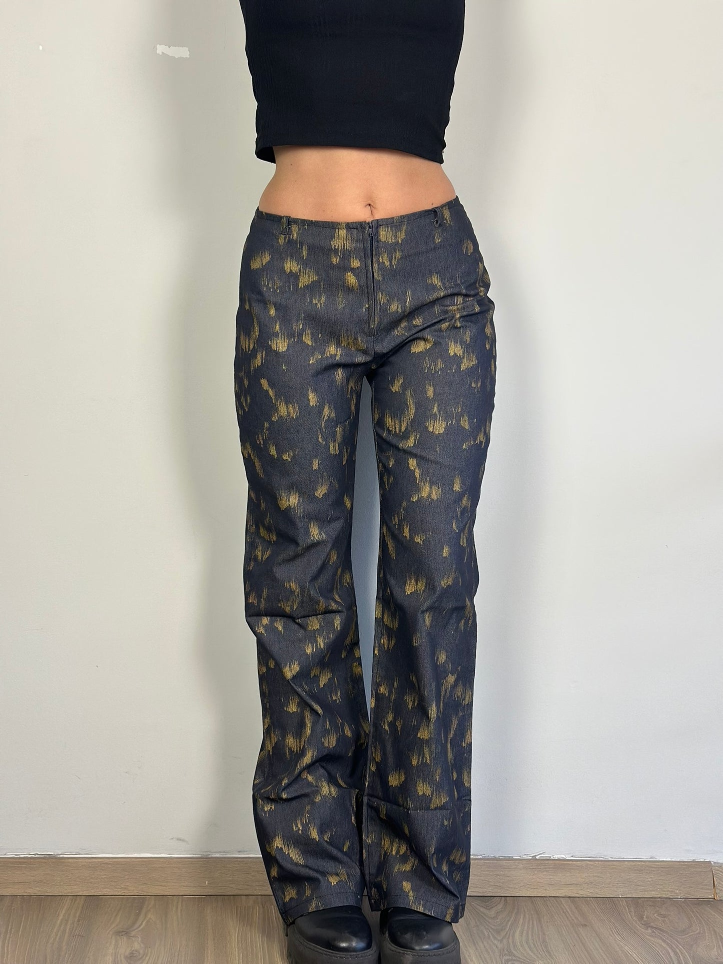 Vintage Printed Pants