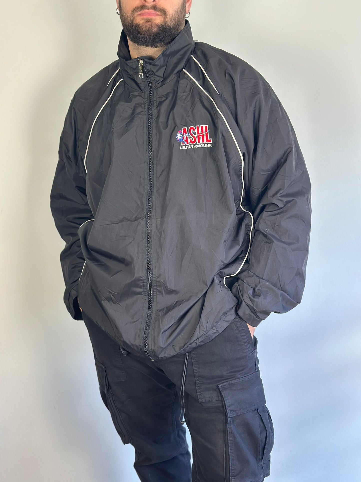 Vintage Hockey Windbreaker