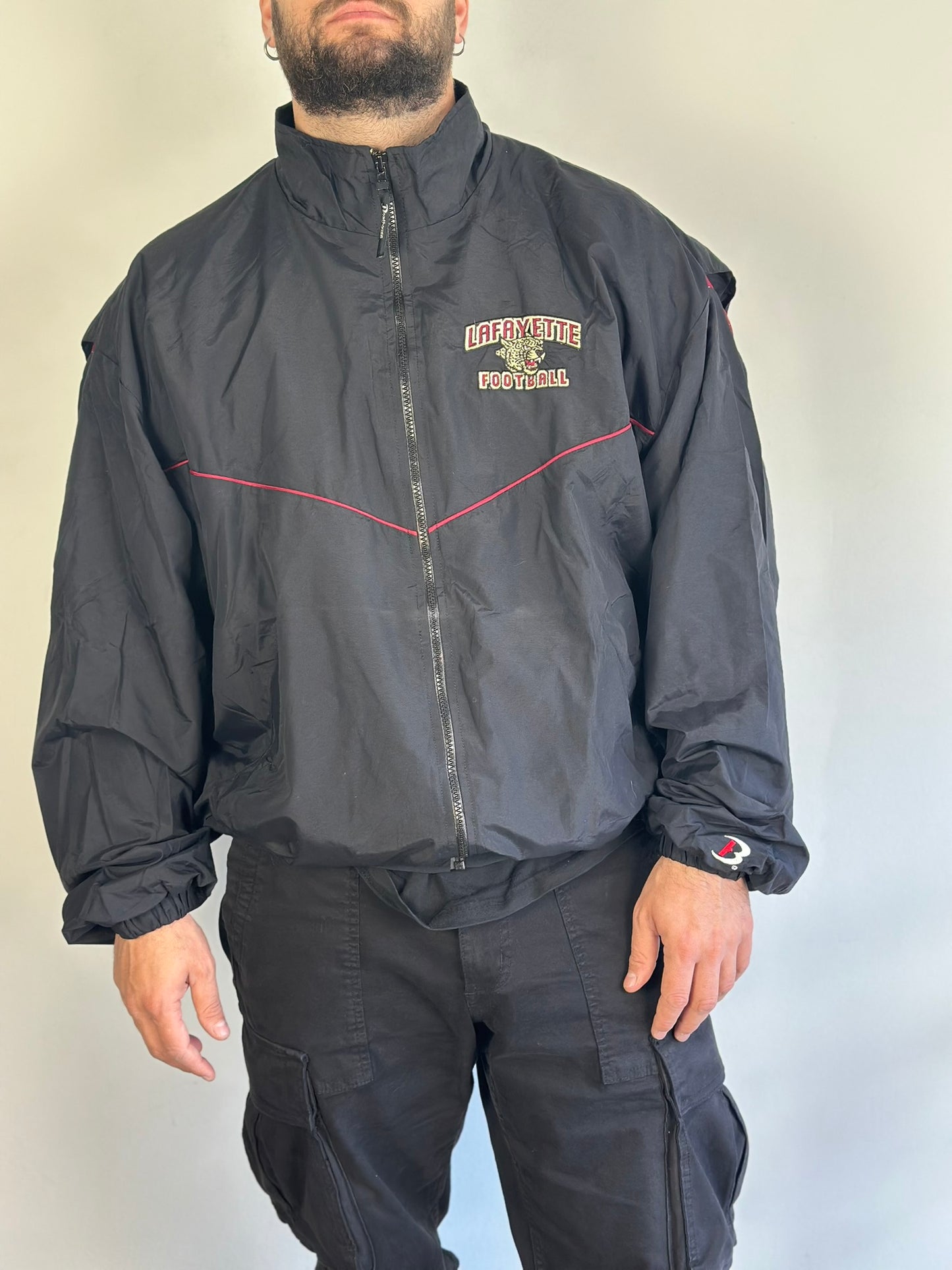 Vintage Football Windbreaker