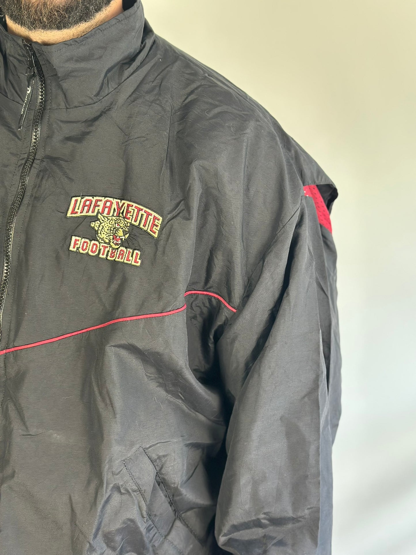 Vintage Football Windbreaker