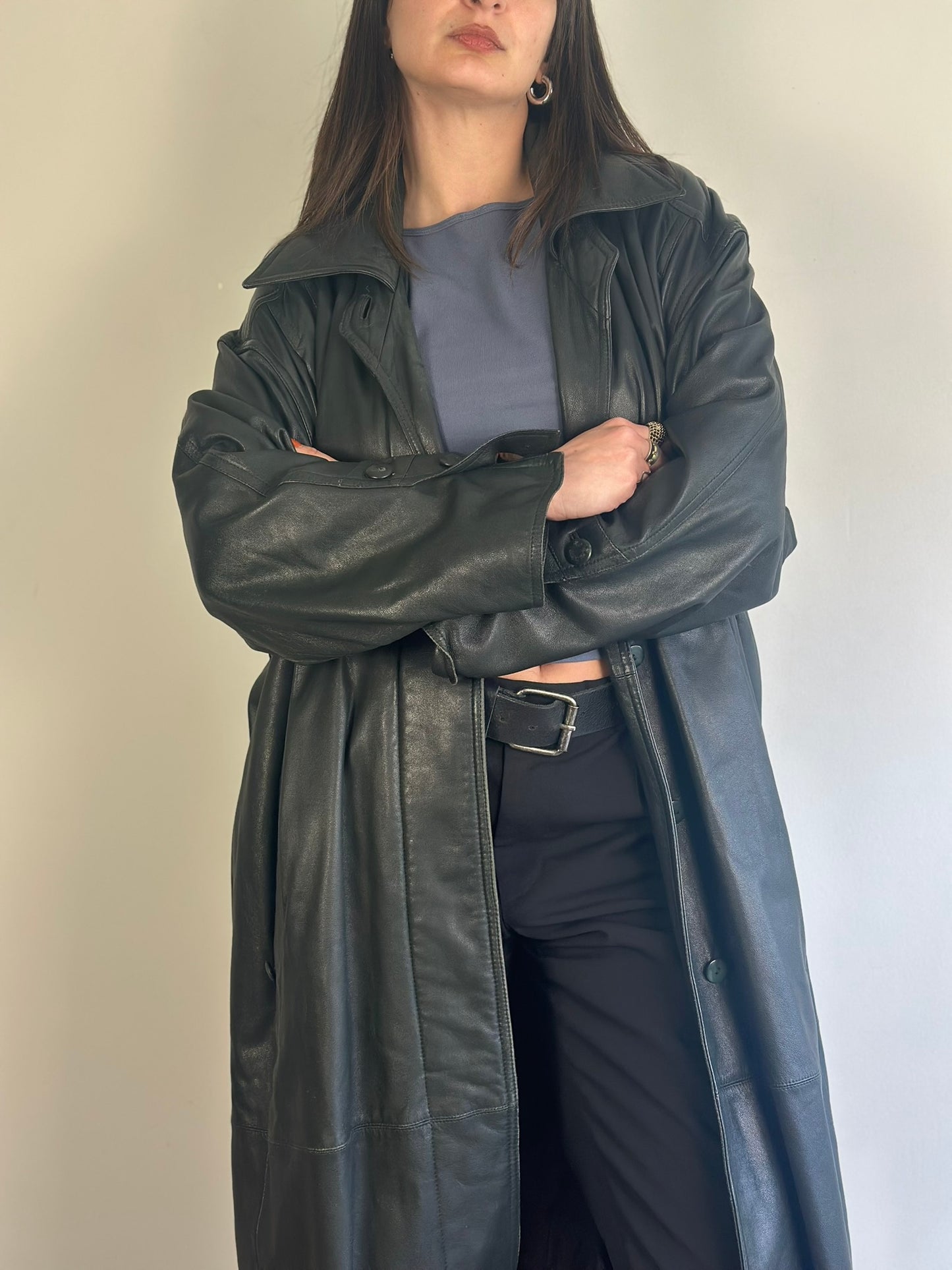 Vintage Leather Coat