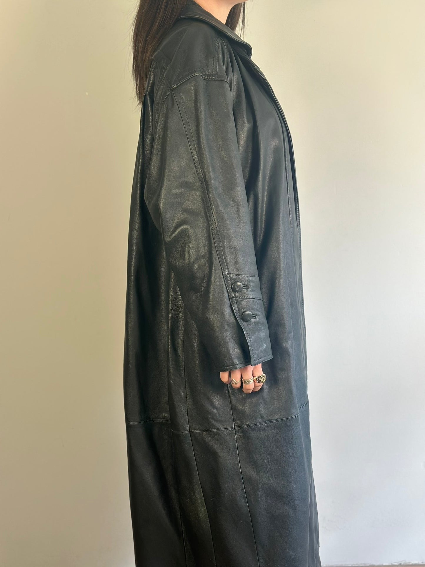 Vintage Leather Coat