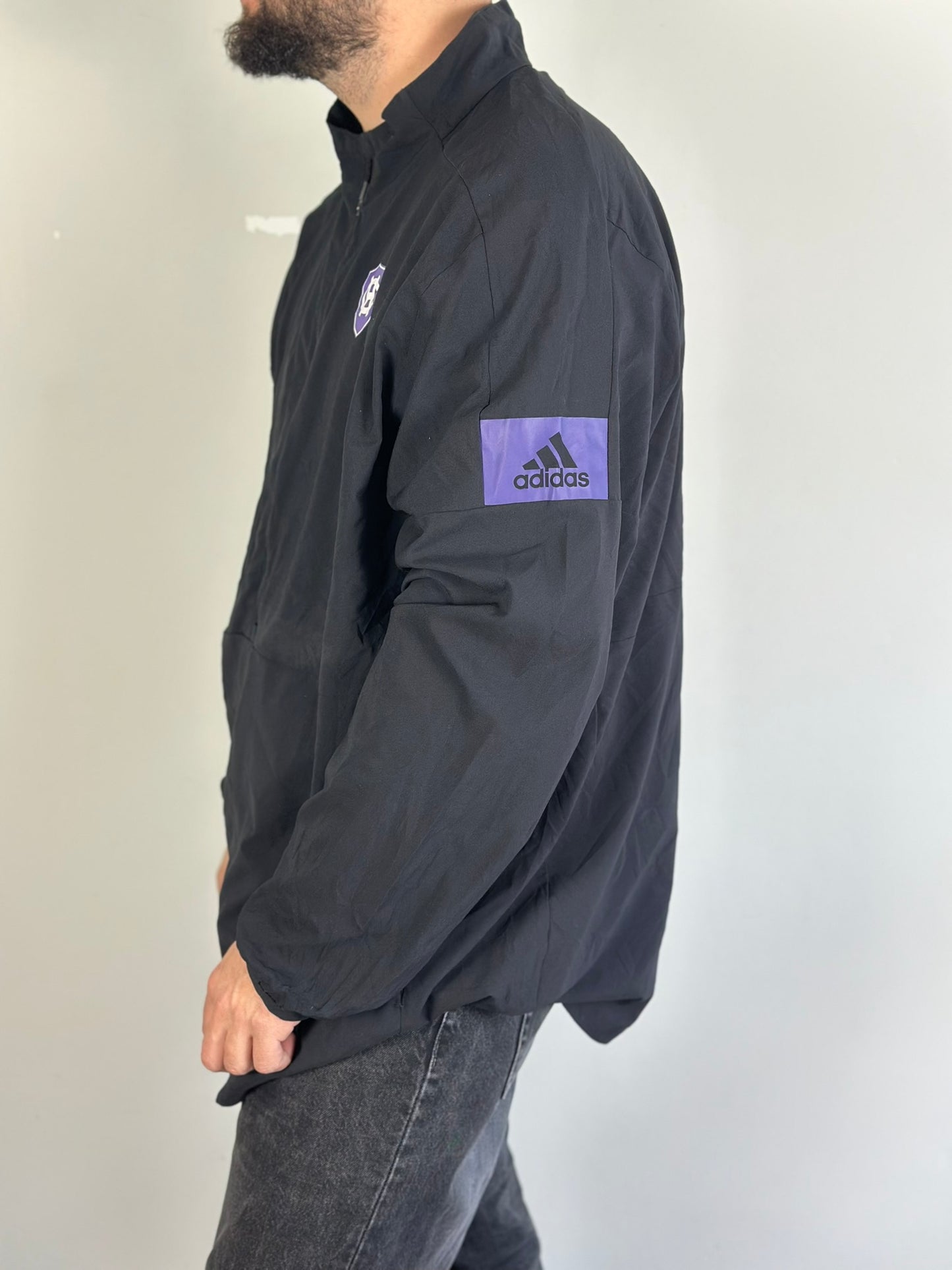 Vintage Adidas Half-Zip Light Jacket