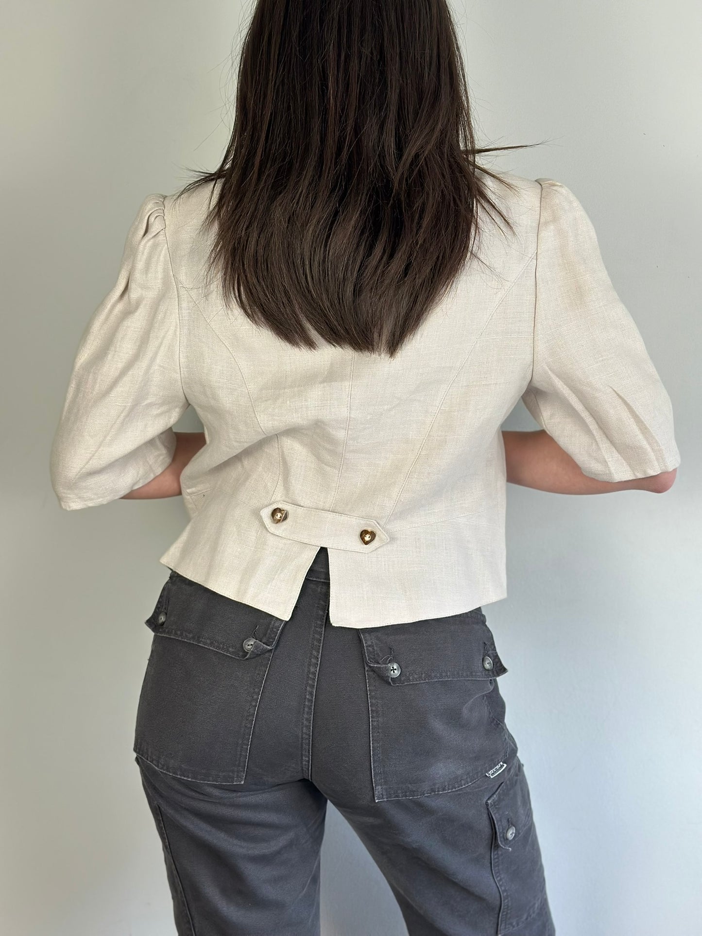 Vintage Linen Top