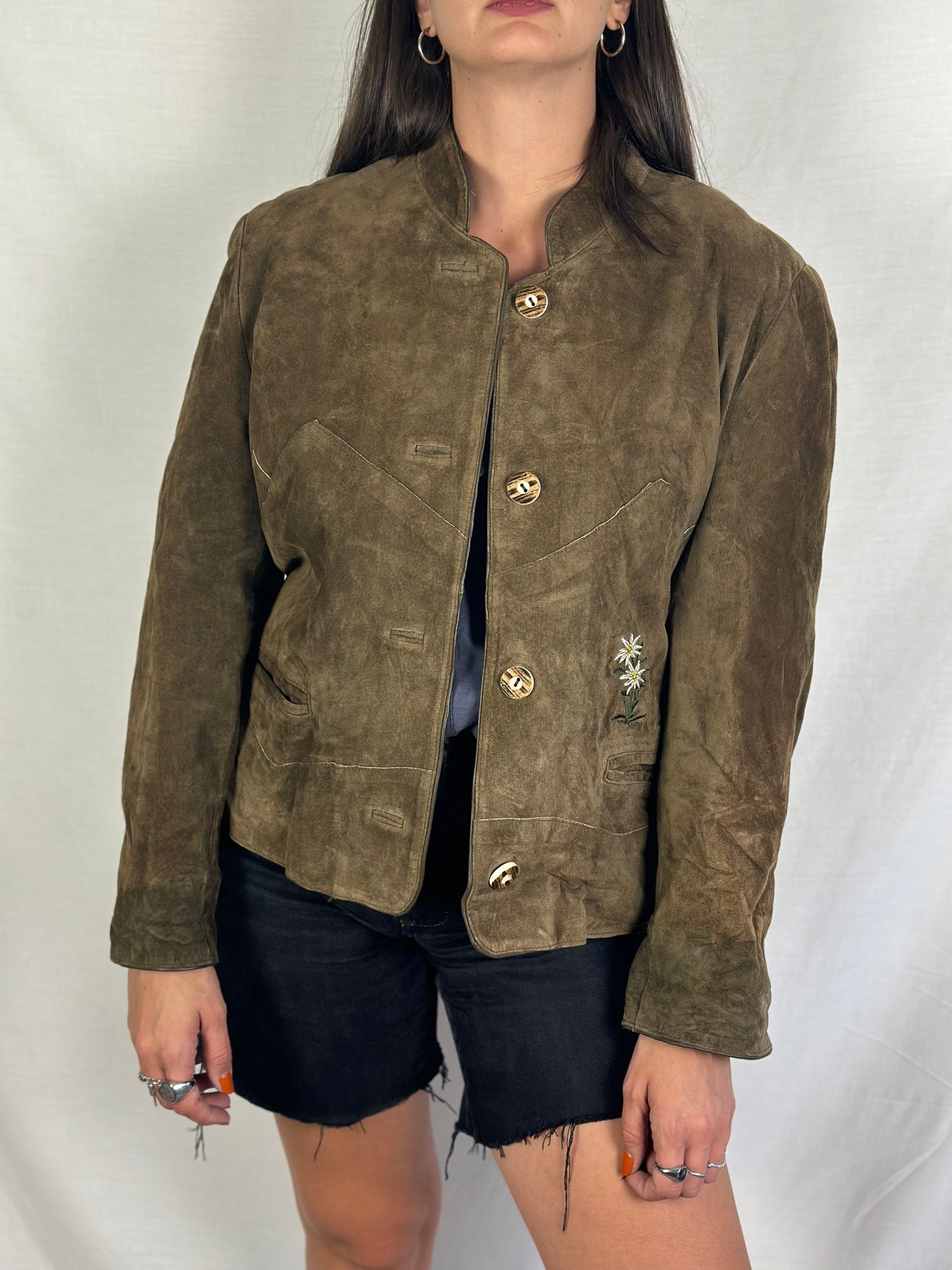 Suede Leather Jacket