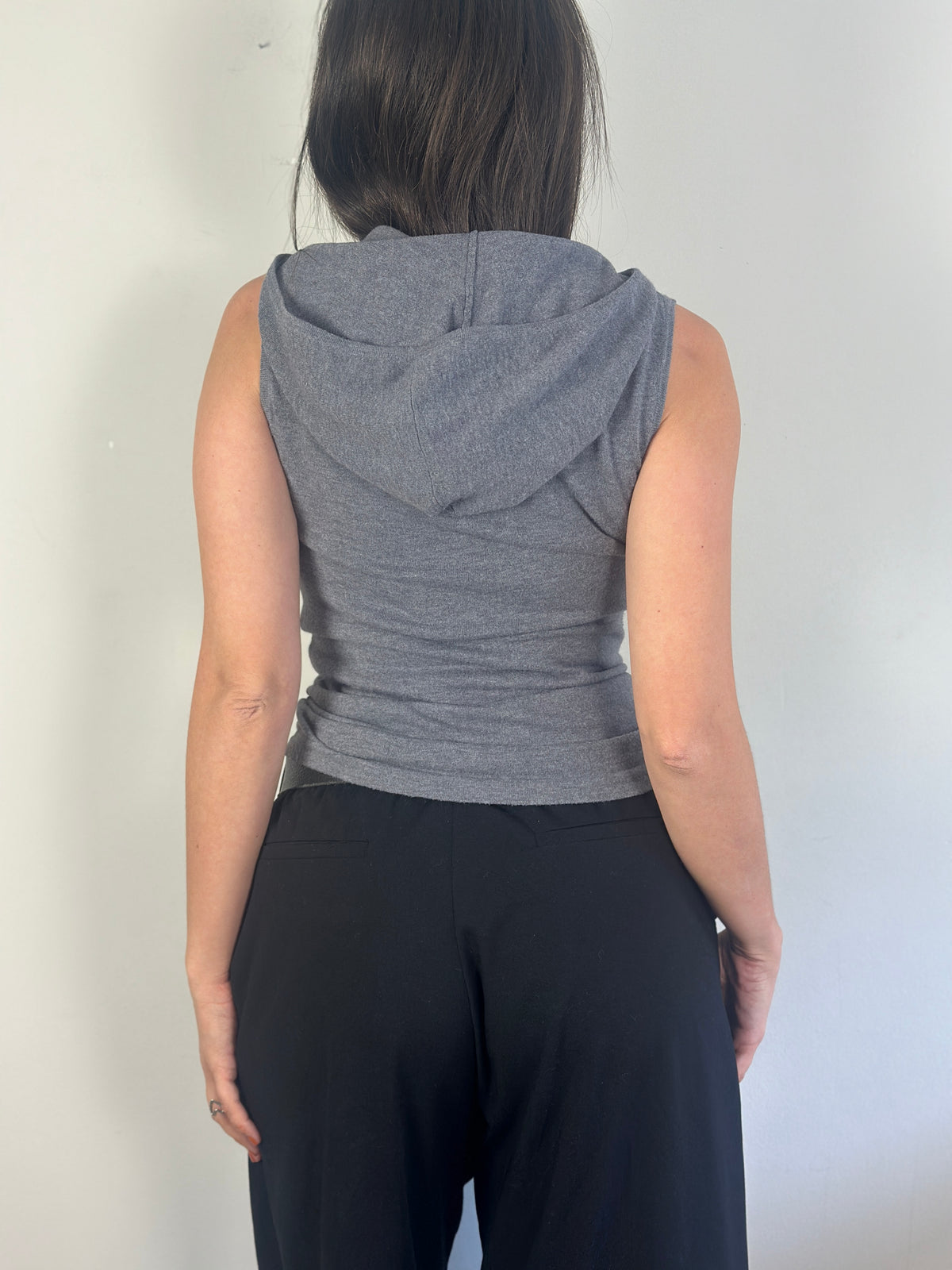 Y2K Grey Top