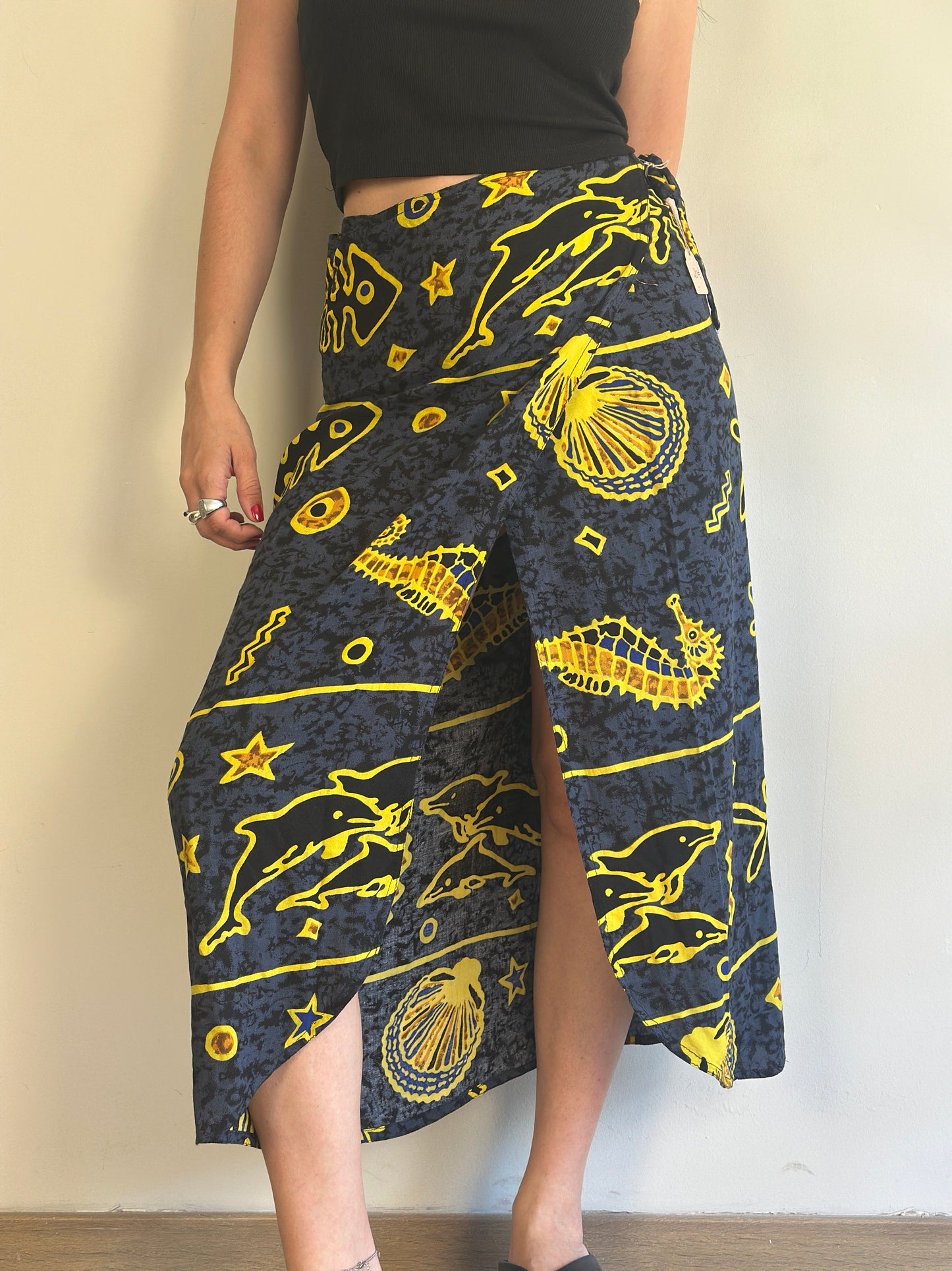 Vintage Wrap Skirt