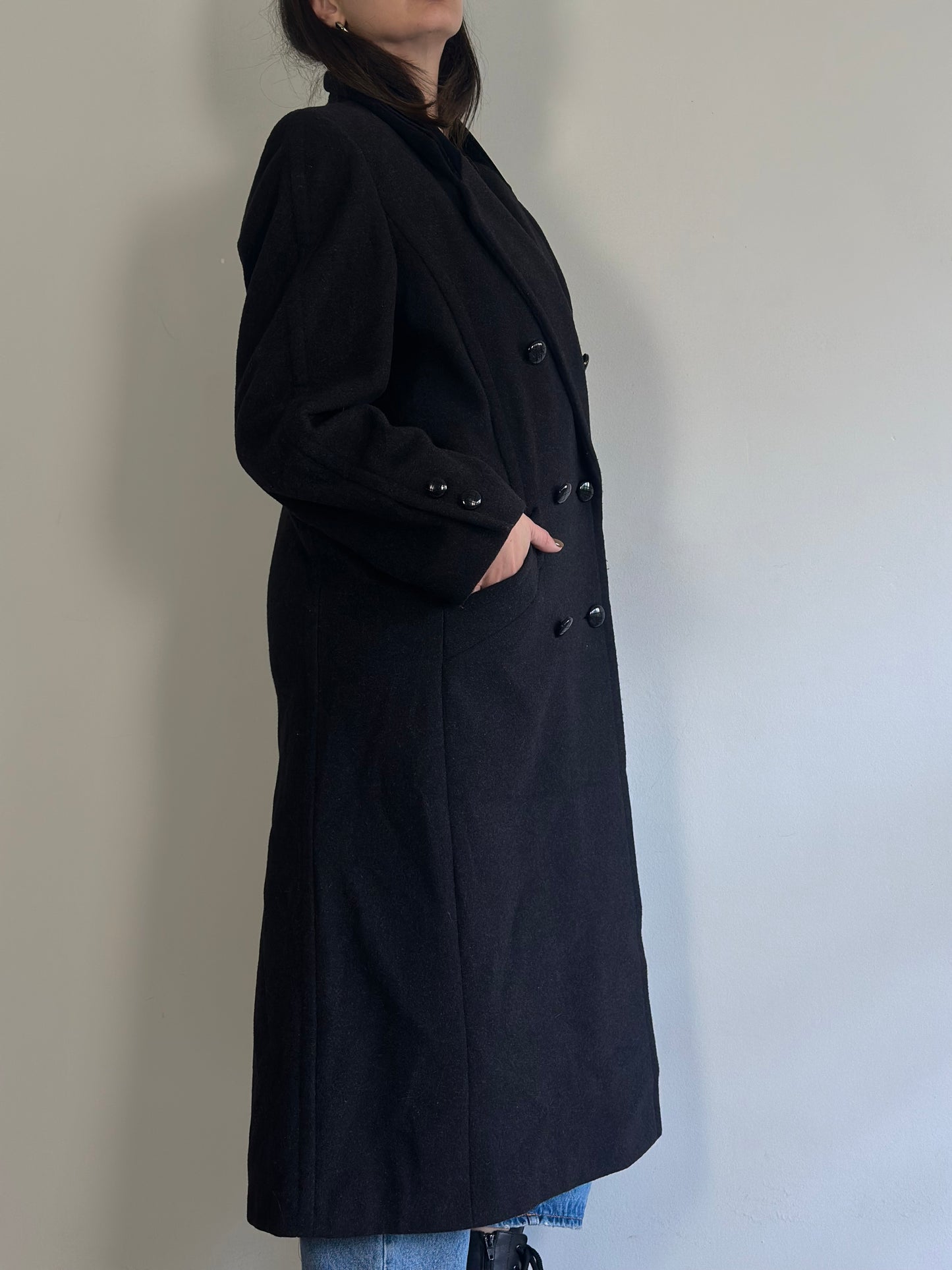Vintage Wool and Cashmere Coat