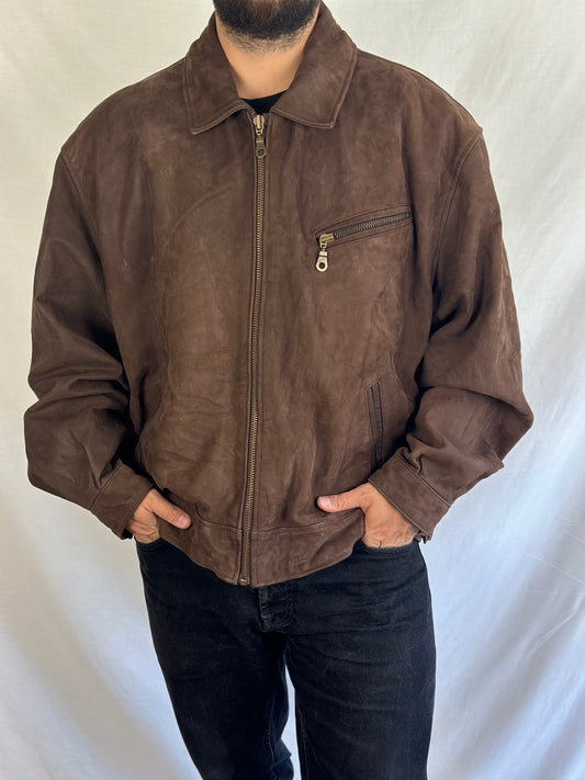 Suede Leather Jacket