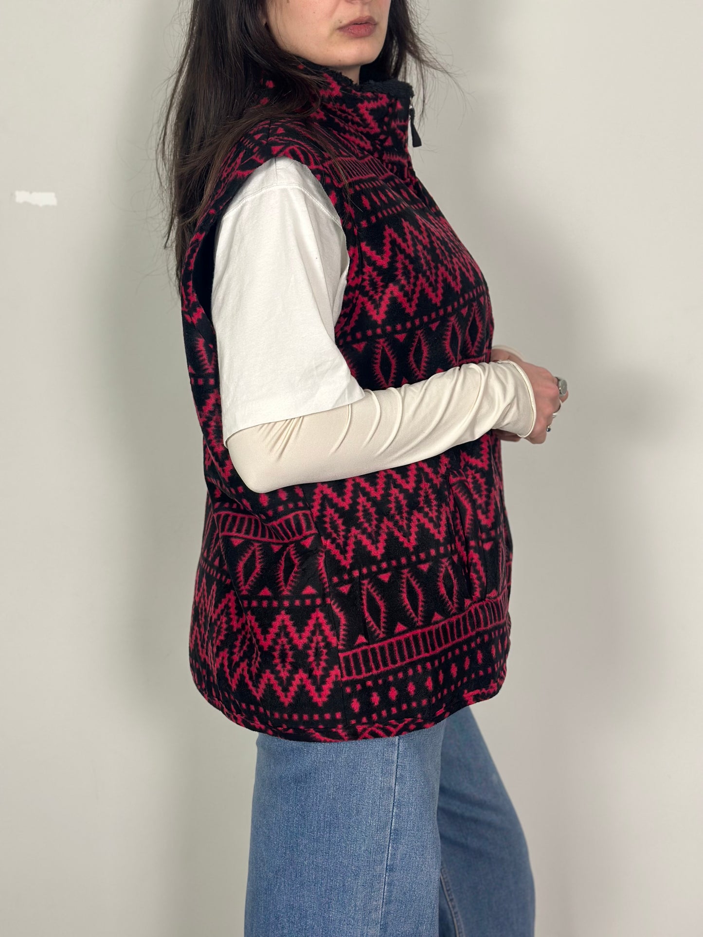 Vintage Fleece Vest