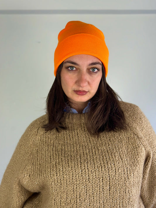 Orange Beanie