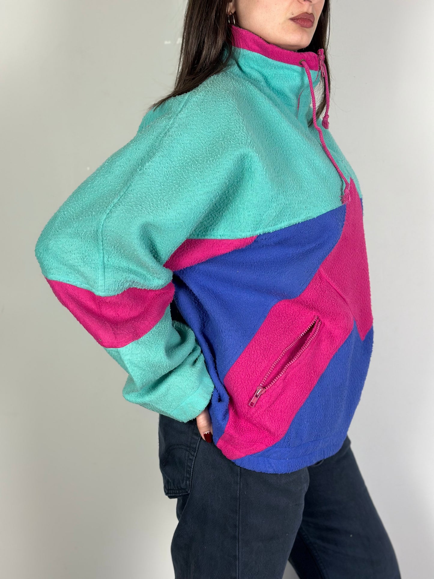 Vintage Half-zip Fleece