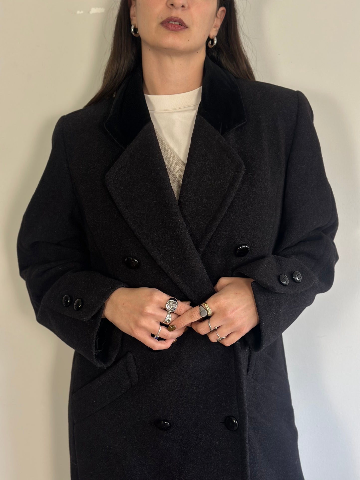 Vintage Wool and Cashmere Coat