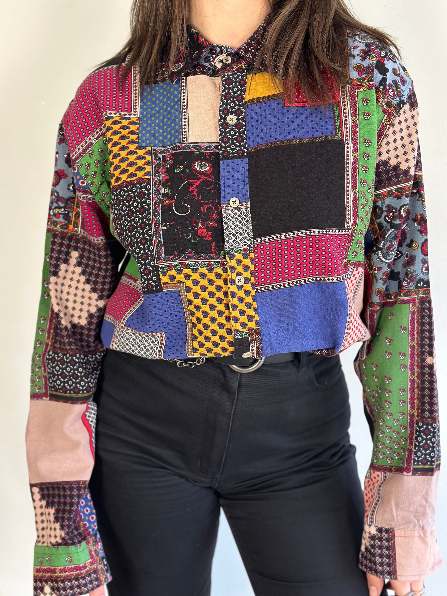 Vintage Patterned Shirt
