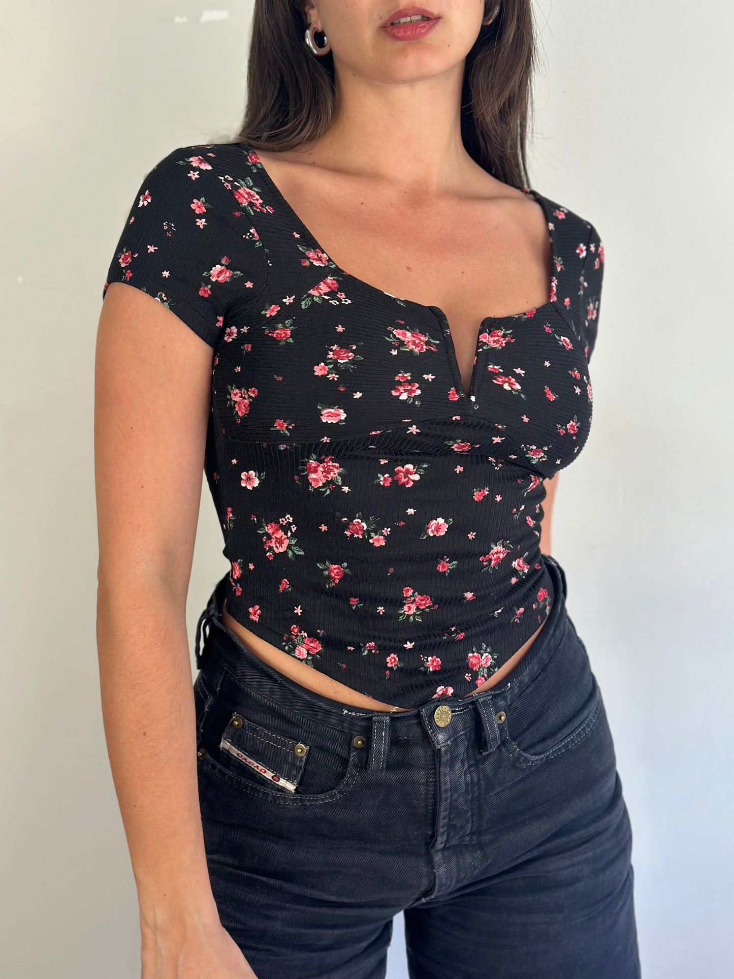 Vintage Floral Top