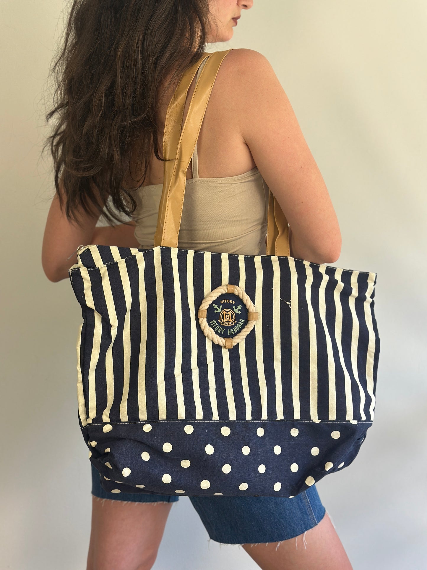 Vintage Beach Bag