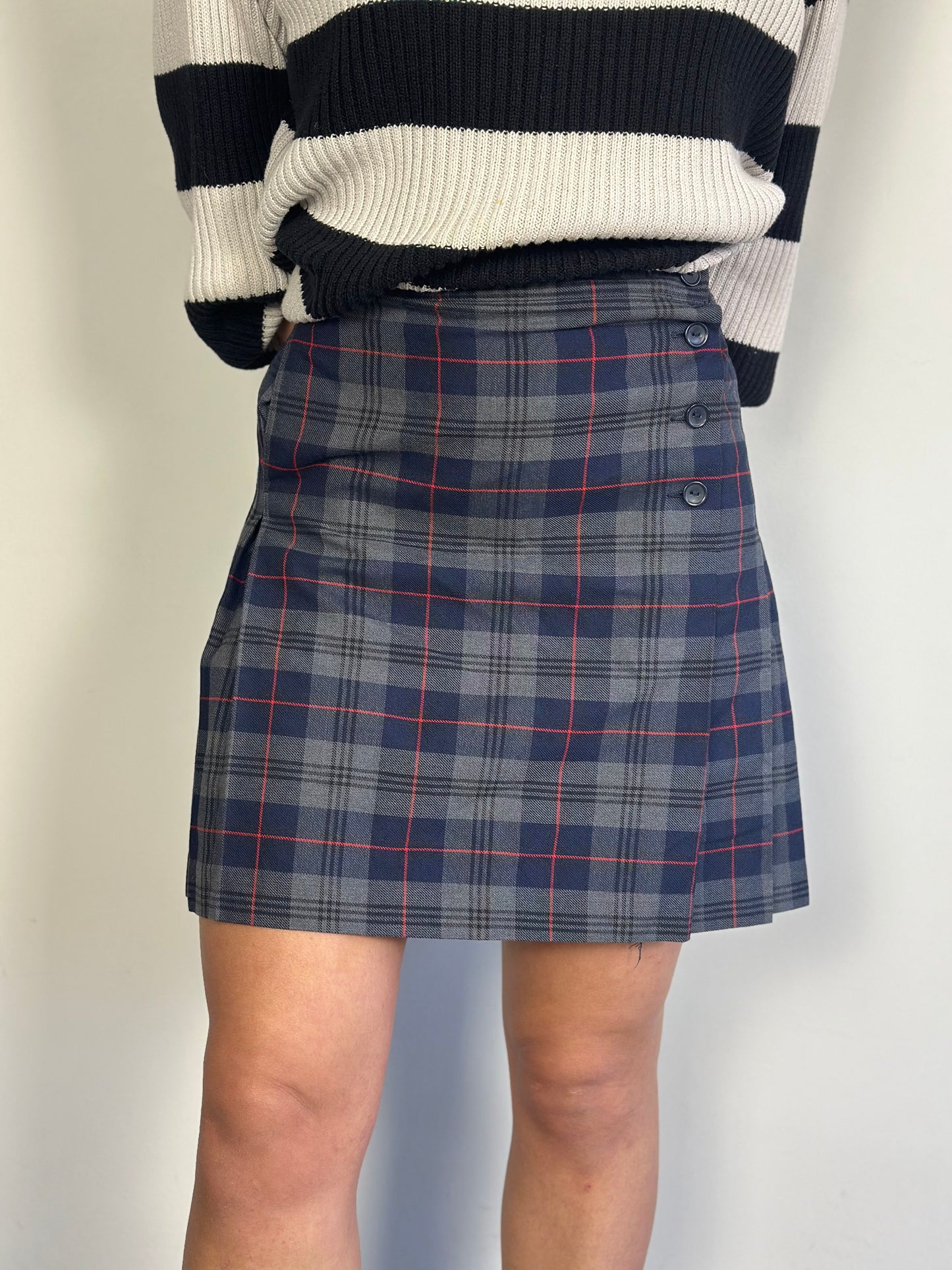 Mini Checked Skirt