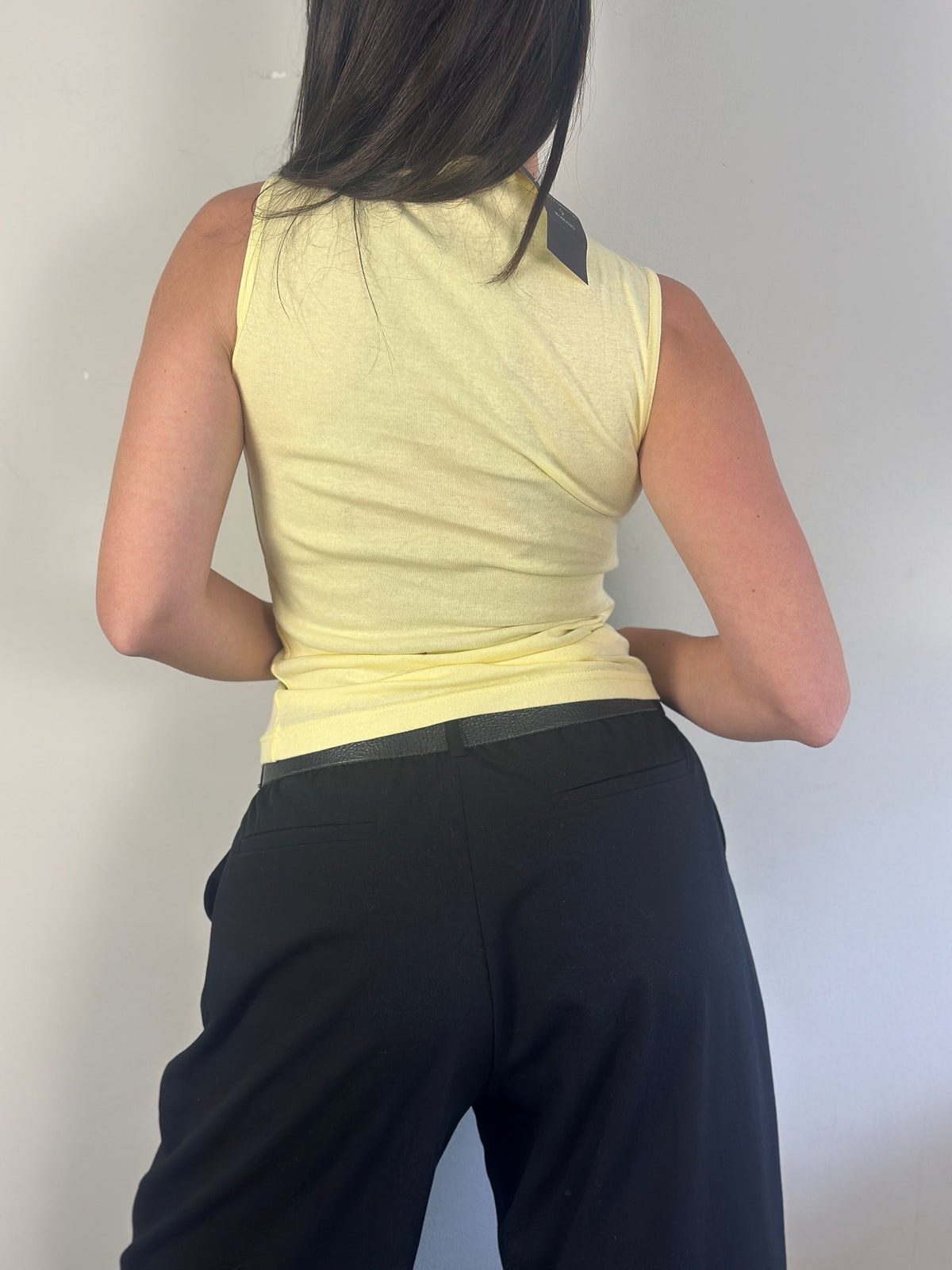 Butter Yellow Tank Top