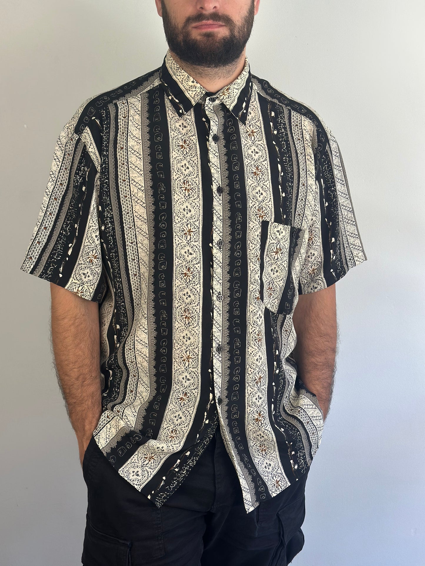 Vintage Patterned Shirt