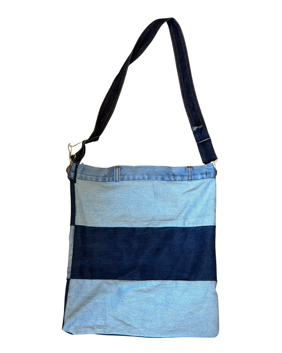 Reworked Denim Tote Bag From Levis Jeans