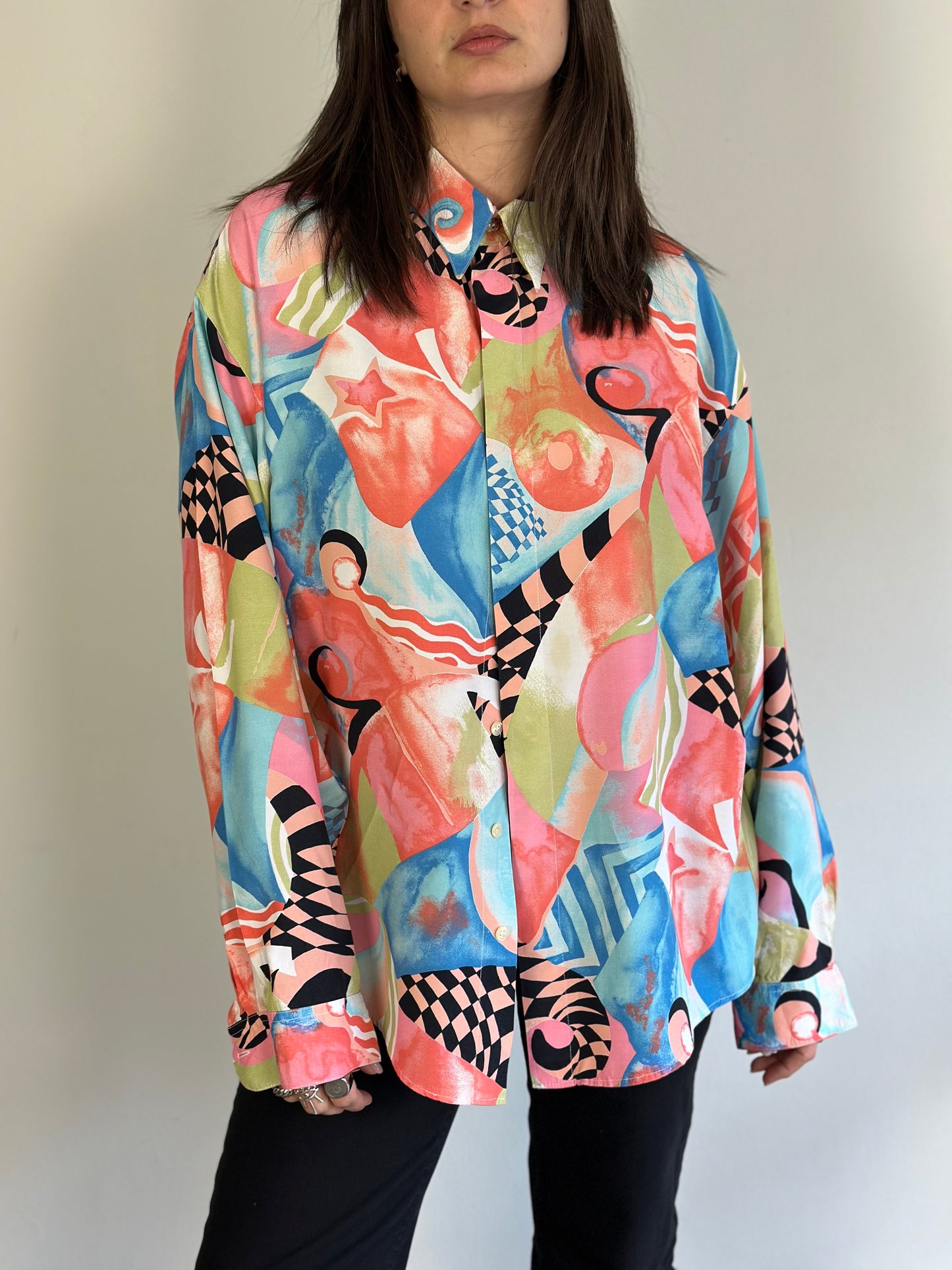 Vintage Patterned Shirt