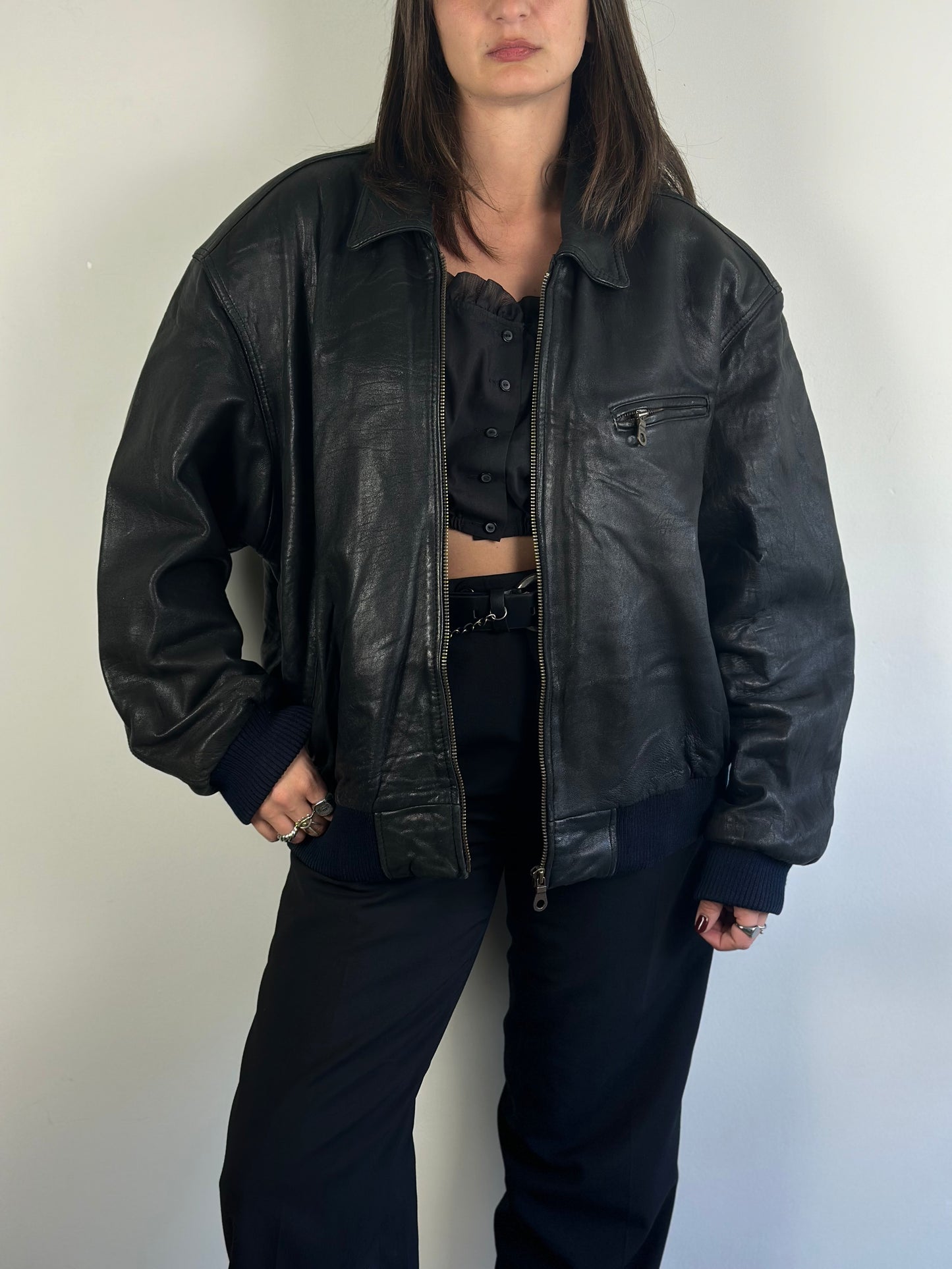 Vintage Leather Jacket