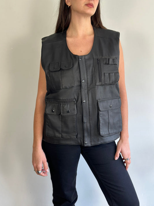 Vintage Leather Vest