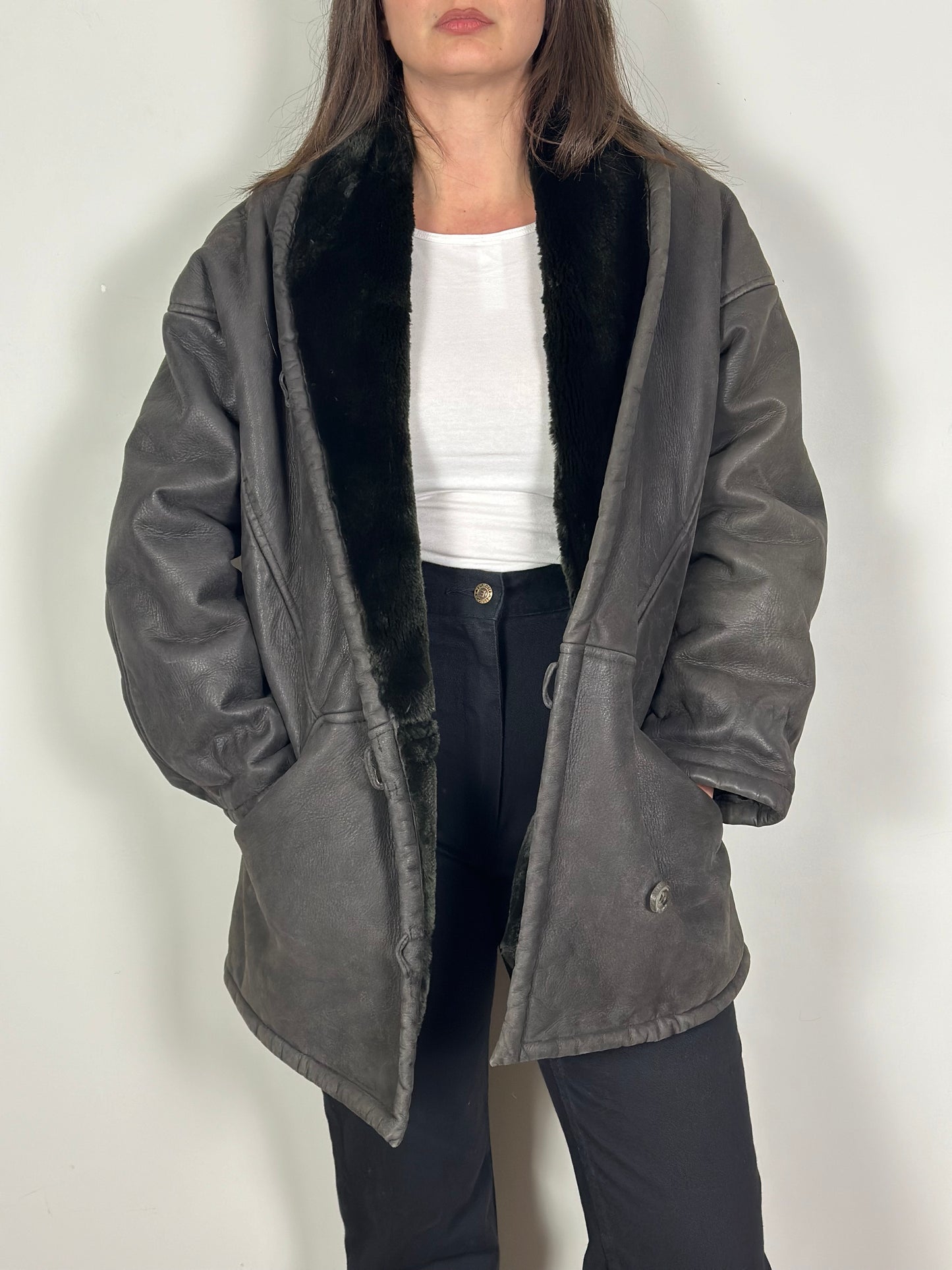 Vintage Sheepskin Jacket