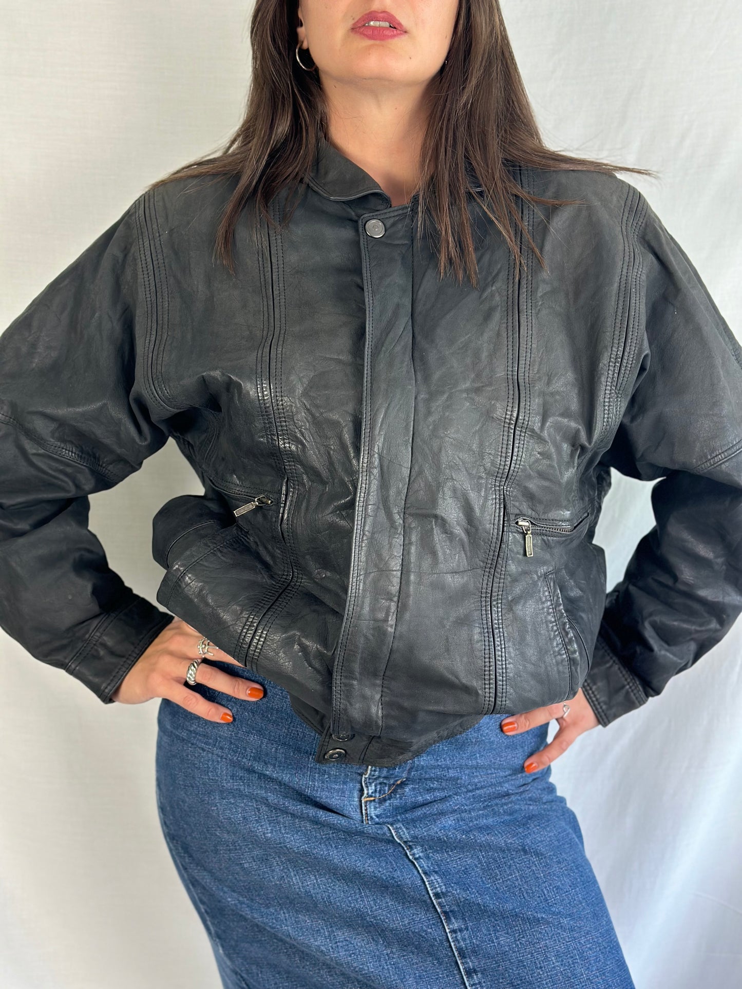 Vintage Leather Jacket