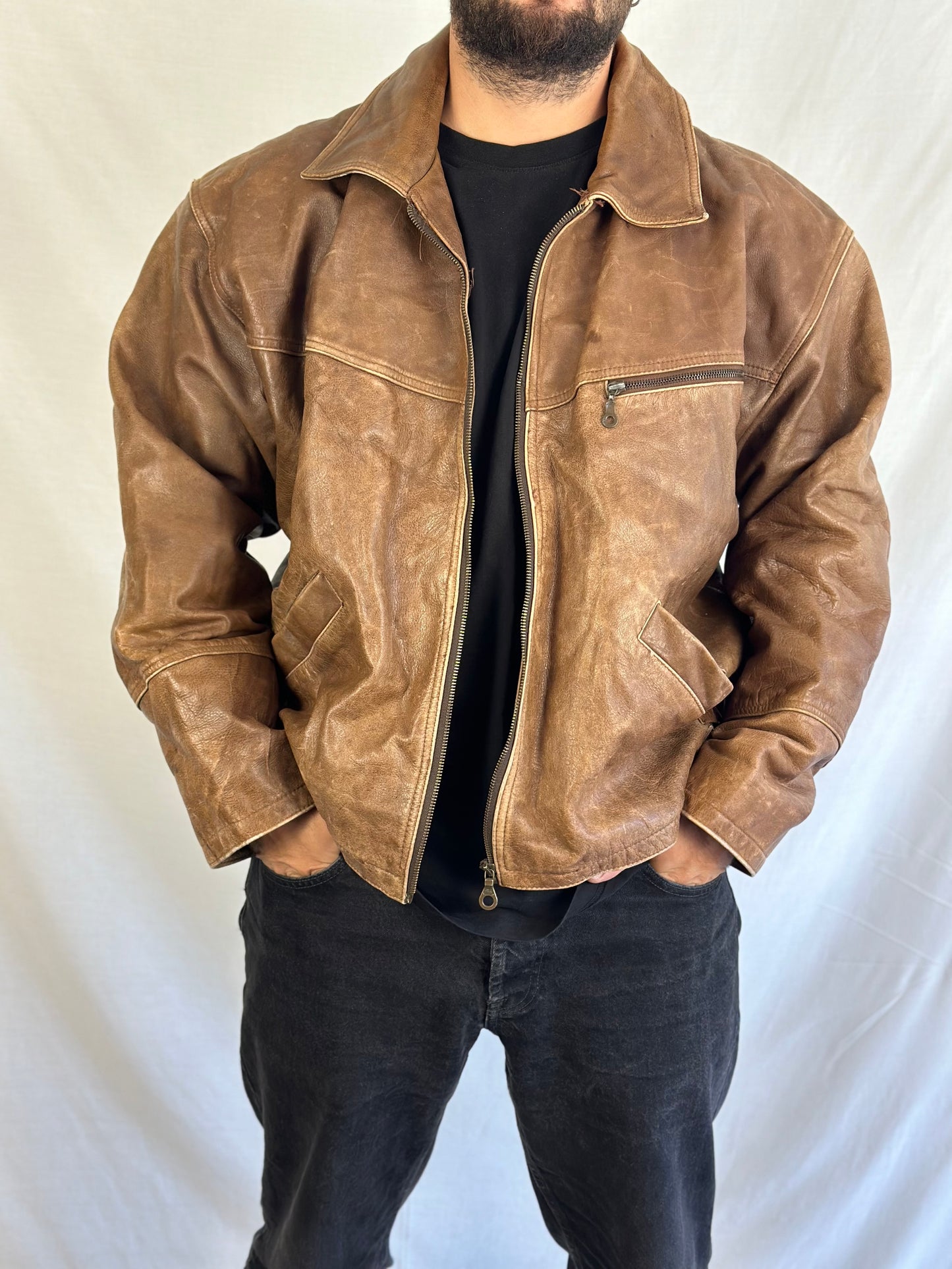 Vintage Leather Jacket