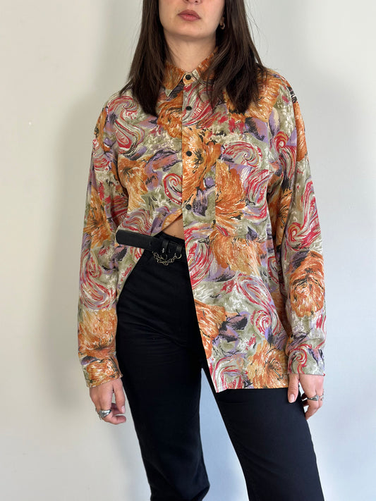 Vintage Patterned Shirt