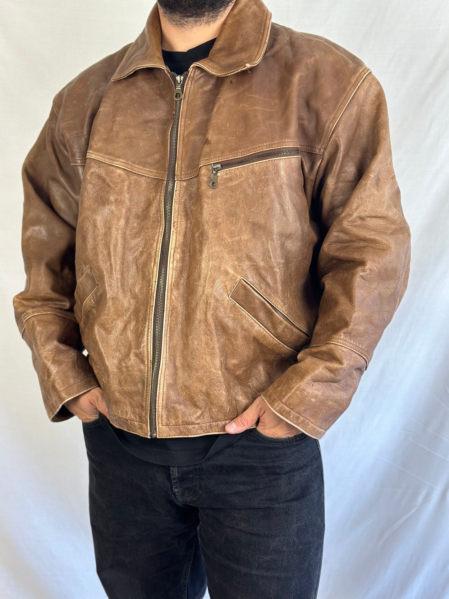 Vintage Leather Jacket