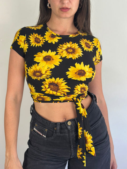Vintage Open Back Top