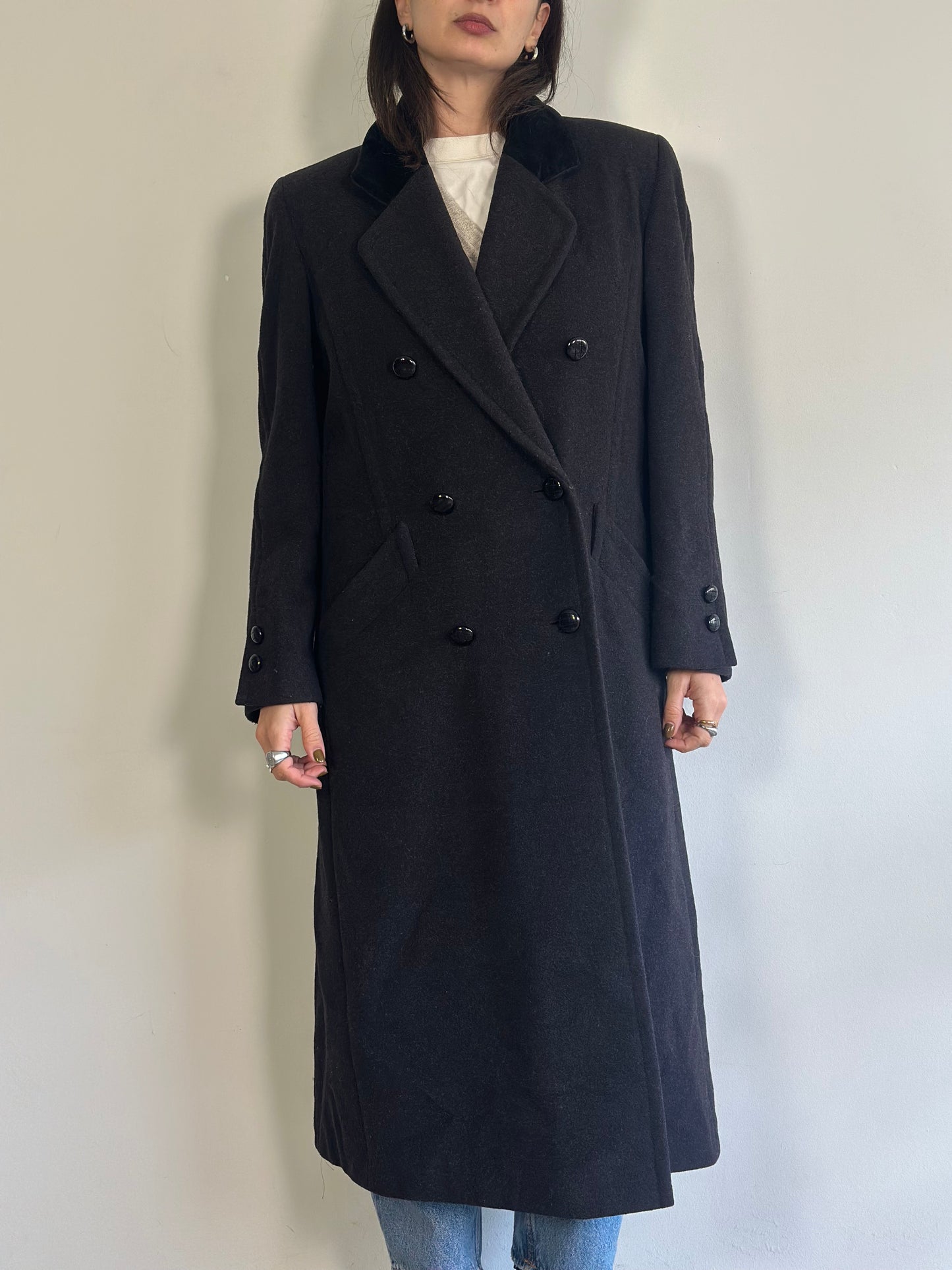 Vintage Wool and Cashmere Coat