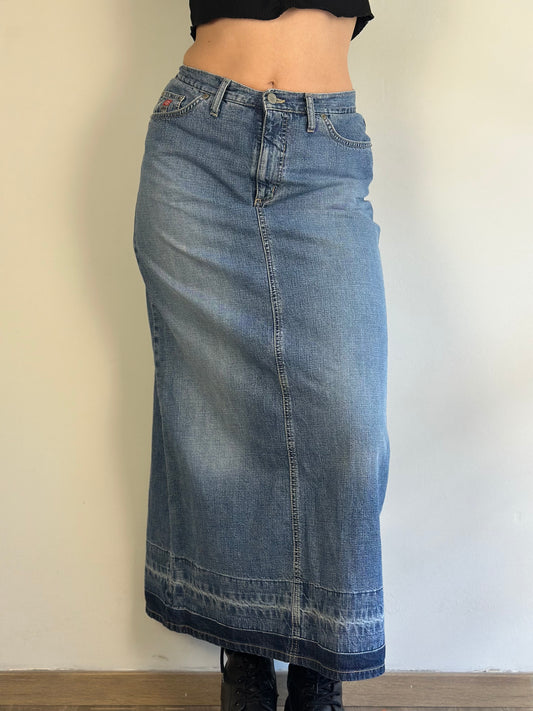 Maxi Denim Skirt